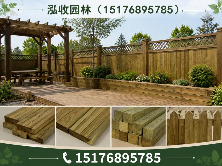 昌吉防腐木展示图