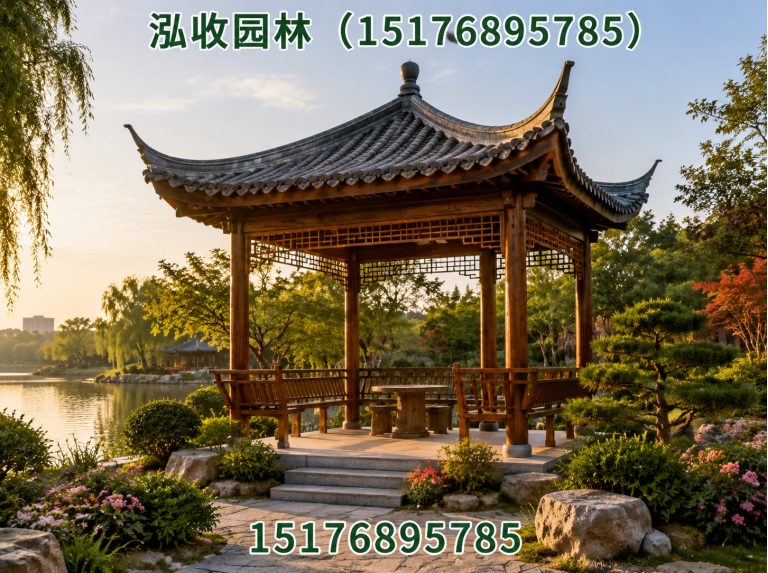 昌吉京津冀防腐木工程展示图